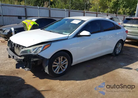 2017 Hyundai Sonata из США, поврежденный, VIN 5NPE24AF7HH495872